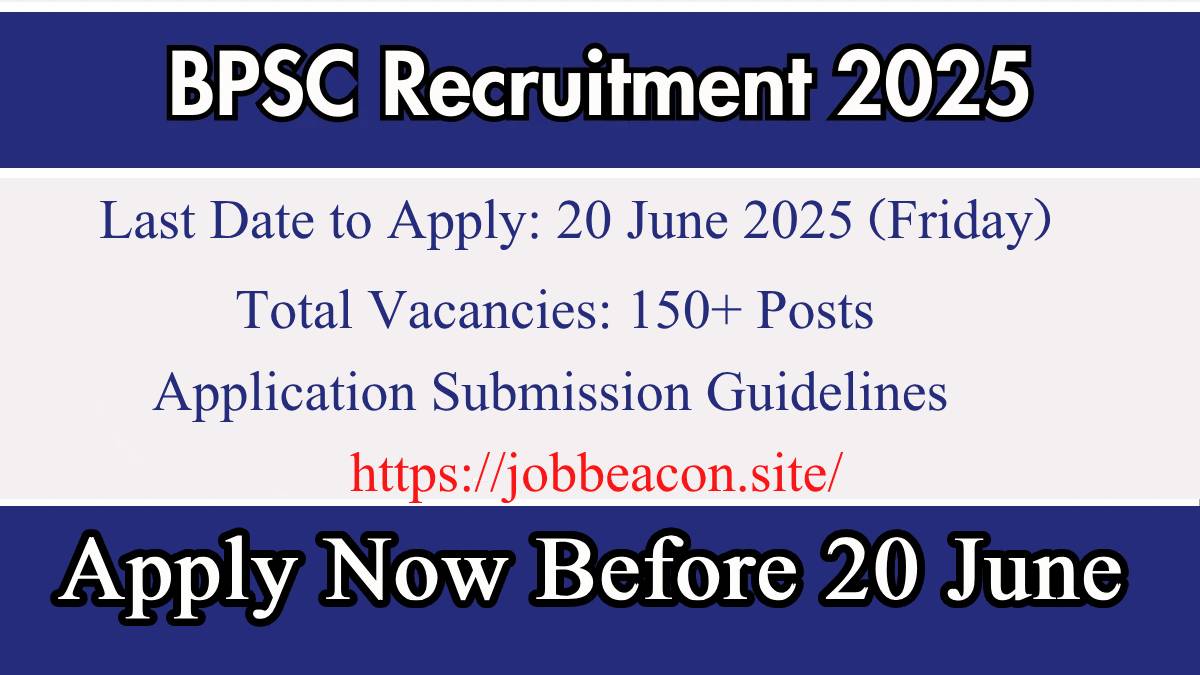 BPSC Career Opportunities 2025 – Apply Now