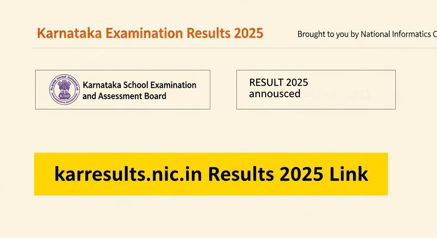 Karnataka Examination Results 2025 Checking Online and Navigating Your Future